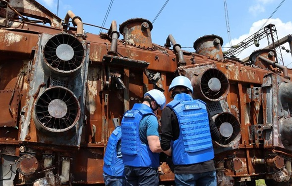 IAEA Inspects Ukrainian Energy Company Substations