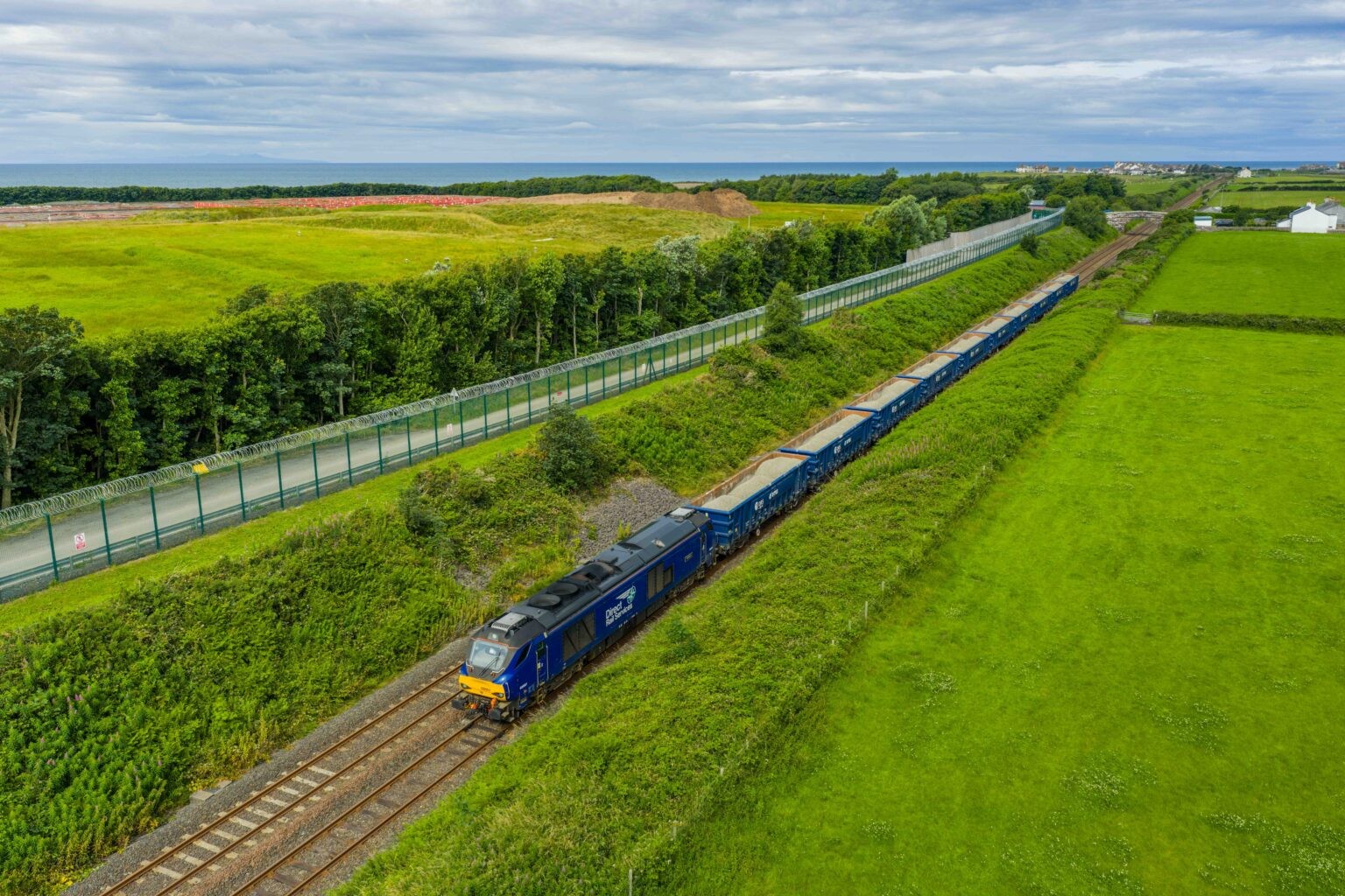 UK Low-Level Waste Disposal Site STIM Project Rail Transport Completed Ahead of Schedule