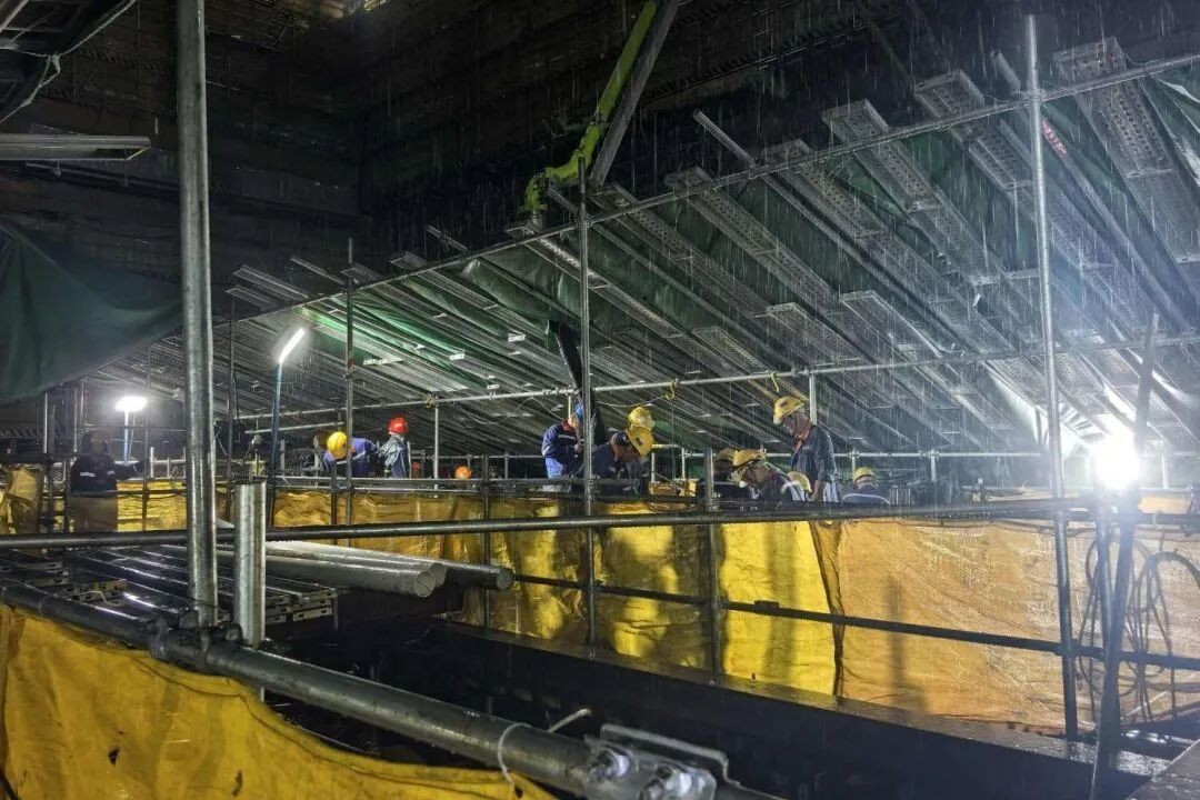 Concrete Placement Completed for Turbine Foundation Base Slab of Unit 5 Conventional Island at Ningde Nuclear Power Phase II