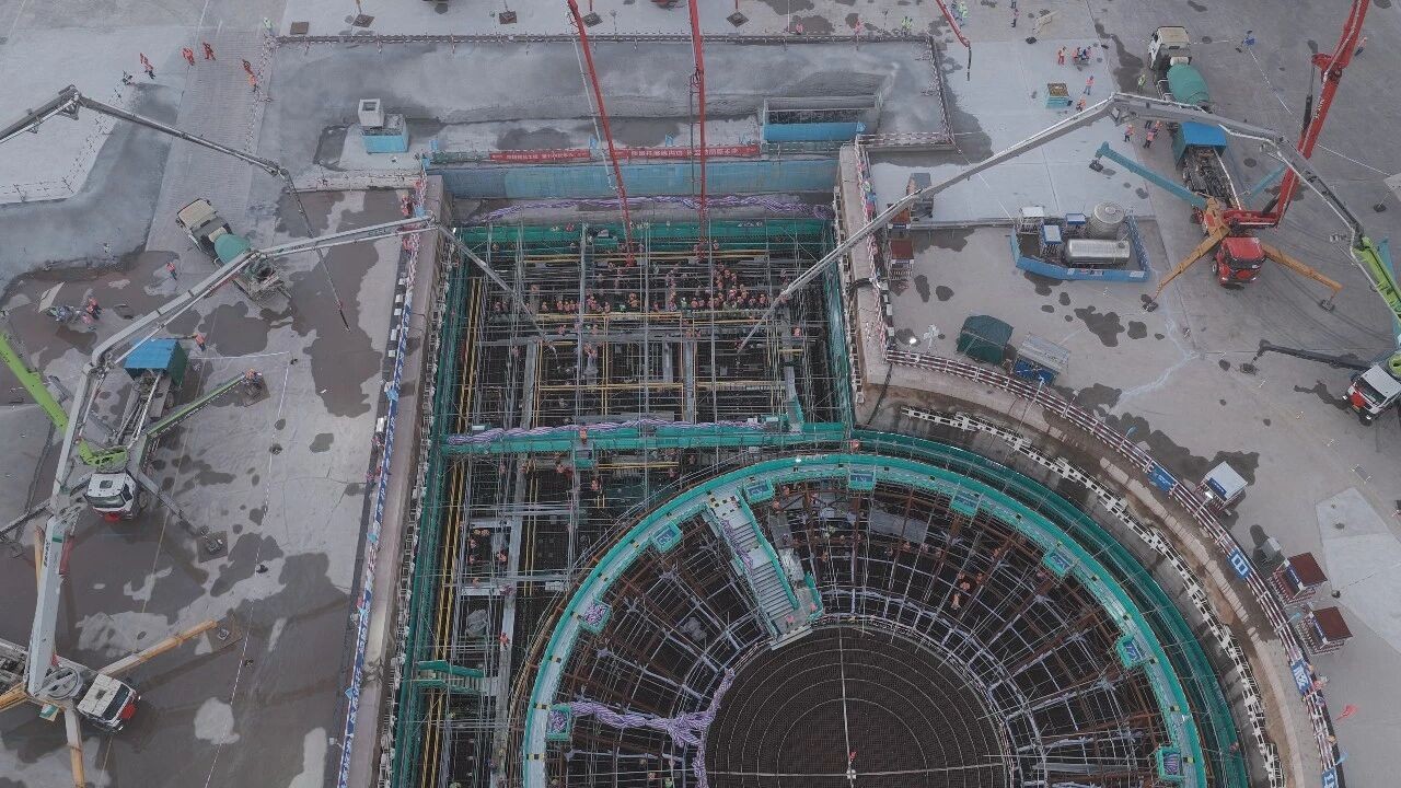 Unit 2 of State Power Investment Corporation (SPIC) Guangxi Bailong Nuclear Power Project starts construction
