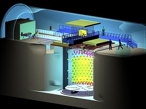 Première détection d'antineutrinos dans des éléments de combustible usé