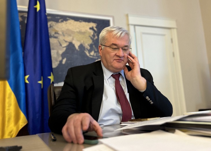 Le ministre ukrainien des Affaires étrangères et le directeur général de l'AIEA s'entretiennent sur la sécurité de la centrale nucléaire de Zaporijjia