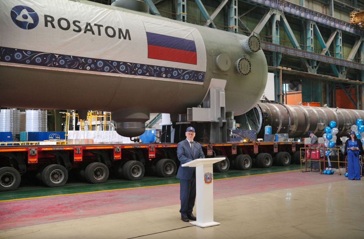 Росатом изготовил инновационное оборудование для энергоблока № 2 АЭС «Аккую» в Турции