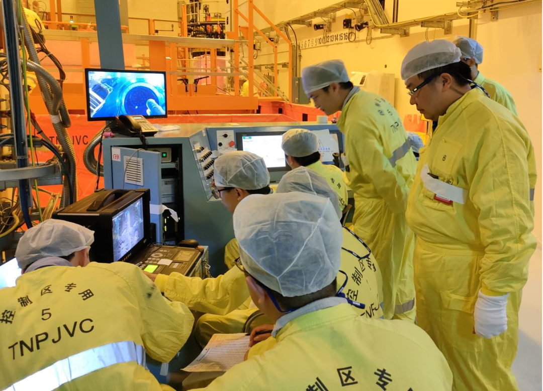 华南监督站顺利完成台山核电厂2号机组第一次换料大修后 反应堆首次临界控制点核查释放