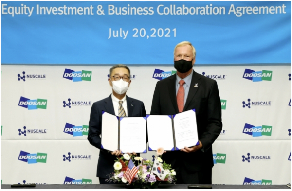 韩国斗山重工追加6000万美元小型堆项目投资