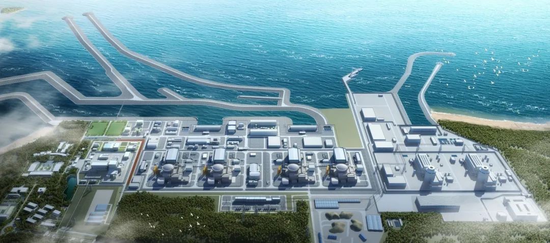 华能石岛湾核电站压水堆扩建一期工程海工工程(一标段)开工