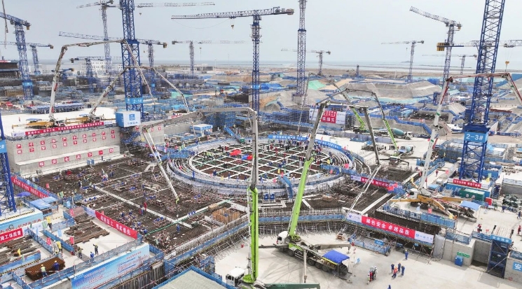 华能石岛湾核电扩建一期工程2号机组正式开工