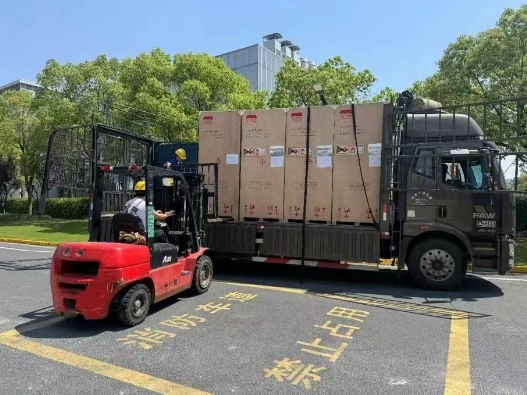 徐大堡核电厂4号机组主仪控系统首批倒送电相关机柜顺利发运到场