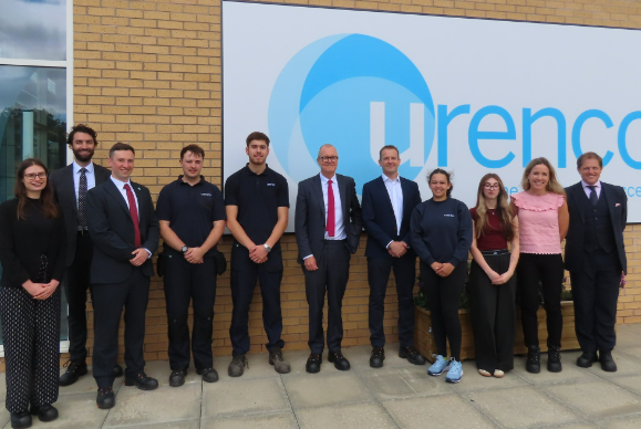 英国核能大臣访问Urenco卡彭赫斯特基地,关注HALEU燃料项目进展