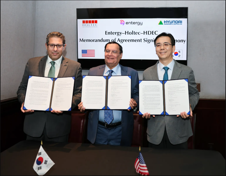 霍尔泰克、安特吉与现代工程建设合作评估SMR-300在美国南部部署机会