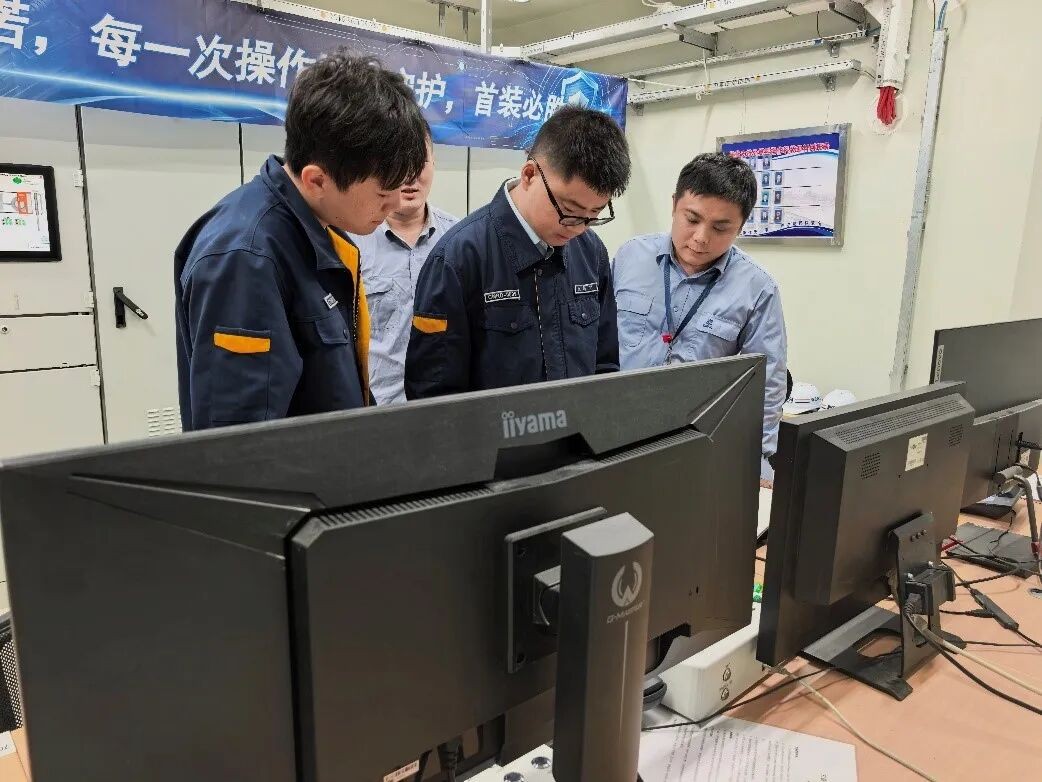 生态环境部华北核与辐射安全监督站开展田湾核电站7号机组首次装料监督