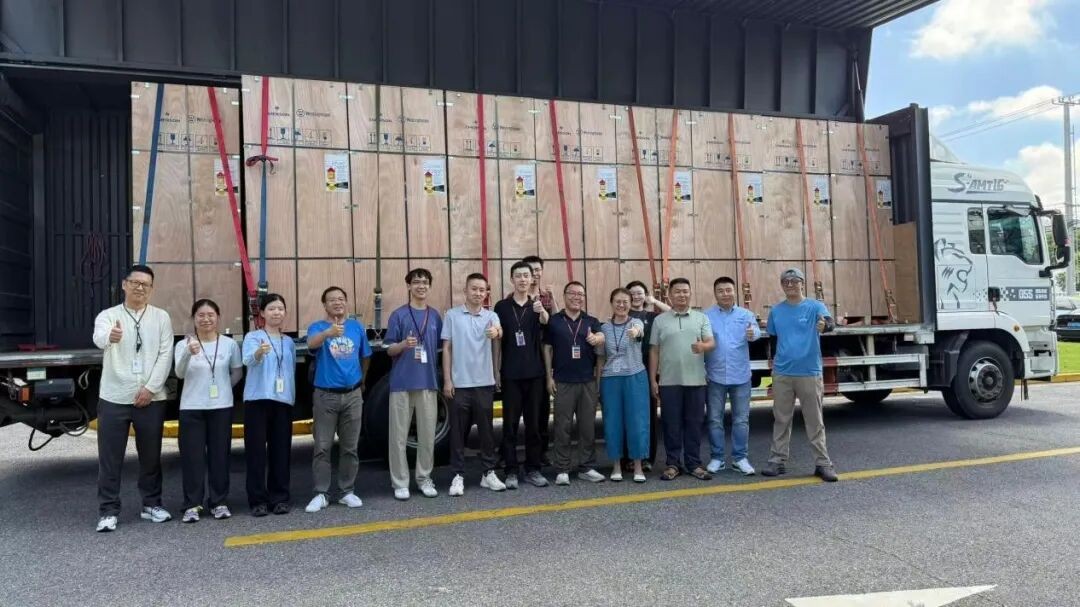 First Batch of Non-Safety-Class Main Instrumentation and Control Cabinets for Unit 1 of Xudabao Nuclear Power Plant Successfully Arrived
