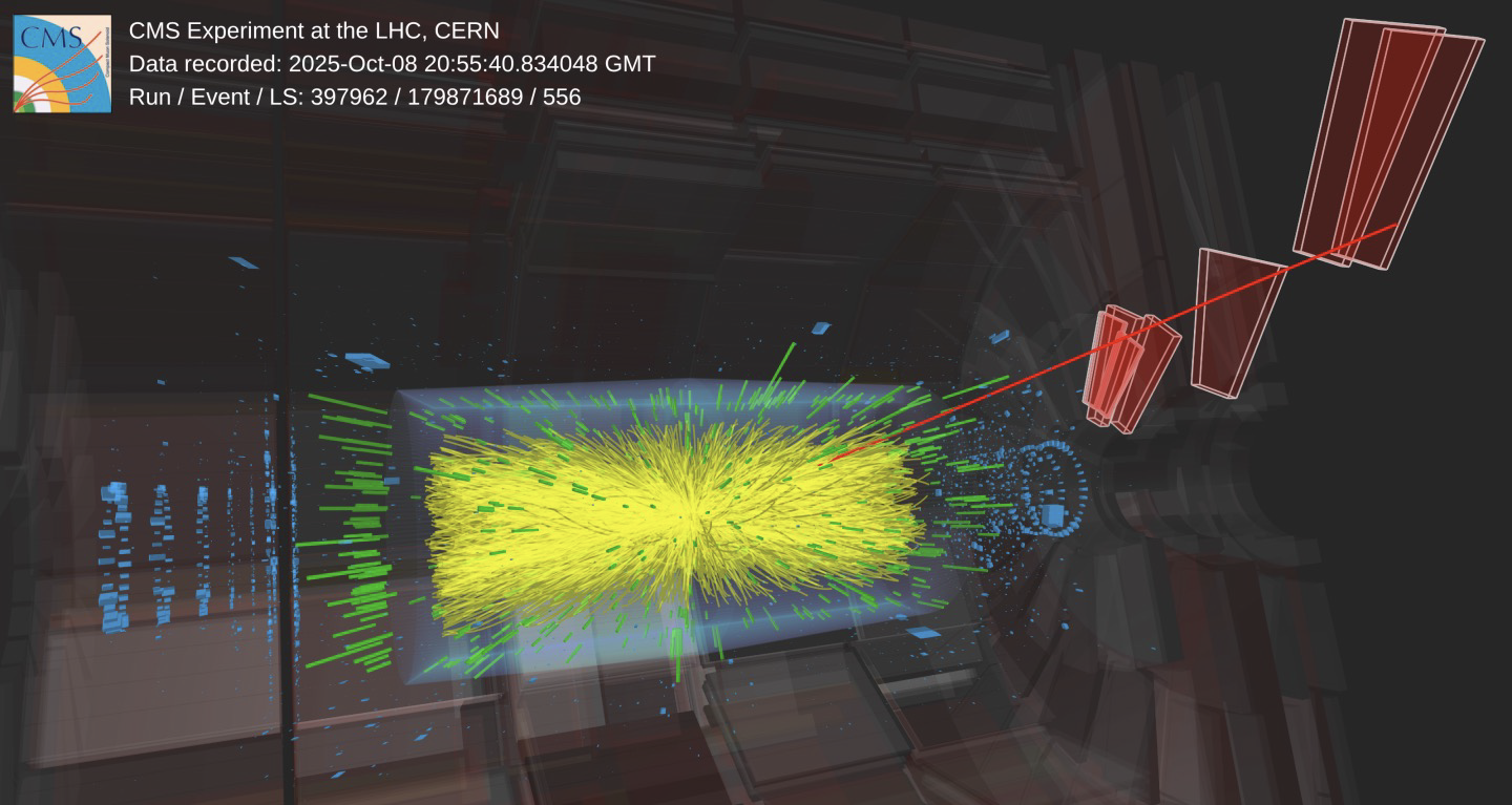 CMS completes high-pileup collision test, validating particle reconstruction algorithms for High-Luminosity LHC operation
