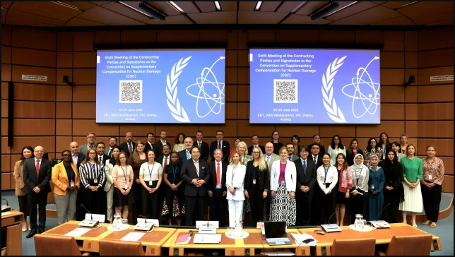 Plusieurs réunions ont porté sur les progrès en cours concernant le régime mondial de responsabilité nucléaire dans le cadre de la Convention sur l'indemnisation complémentaire des dommages nucléaires