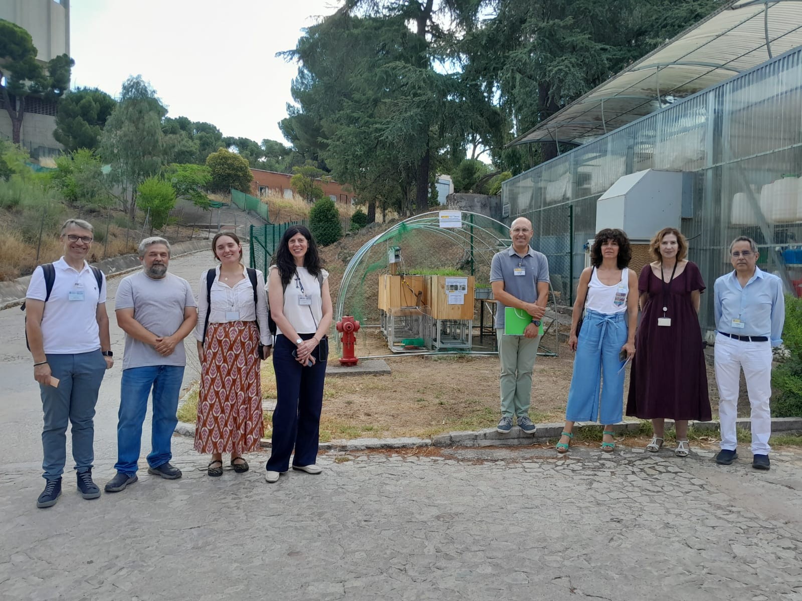 ENRESA (Espagne) visite le CIEMAT pour faire progresser la recherche sur la sécurité des couvertures de déchets radioactifs