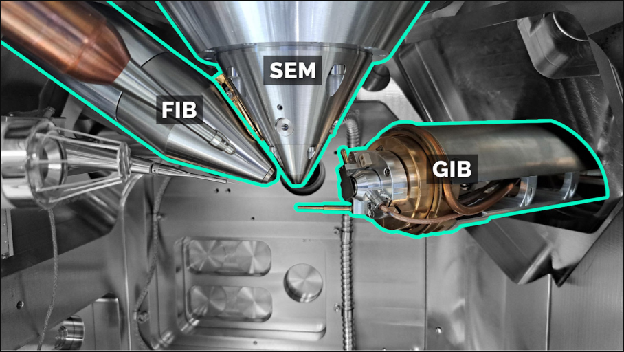 La préparation d'échantillons par FIB-SEM aux ions gallium présente une limite d'endommagement ; le nettoyage par faisceau d'ions argon à basse énergie est utilisé pour améliorer la qualité des échantillons TEM