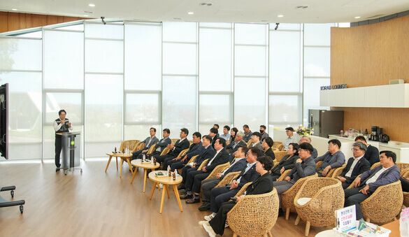 Le conseil municipal de Gyeongju en Corée du Sud effectue une visite approfondie de la centrale nucléaire de Wolsong et des installations de traitement des déchets radioactifs