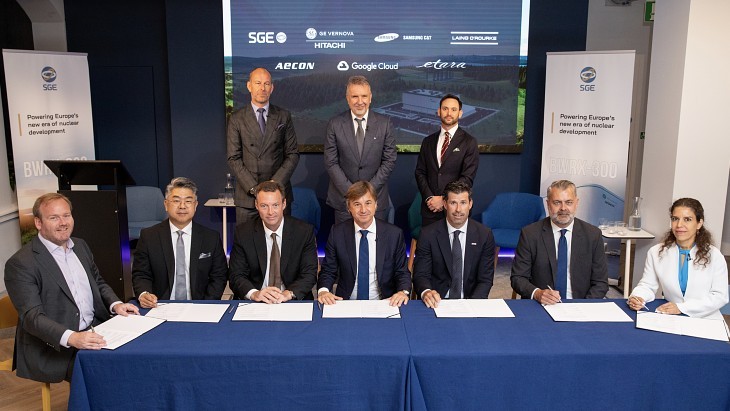 La société polonaise SGE fait avancer son projet de construction de 14 petits réacteurs modulaires BWRX-300 au Royaume-Uni