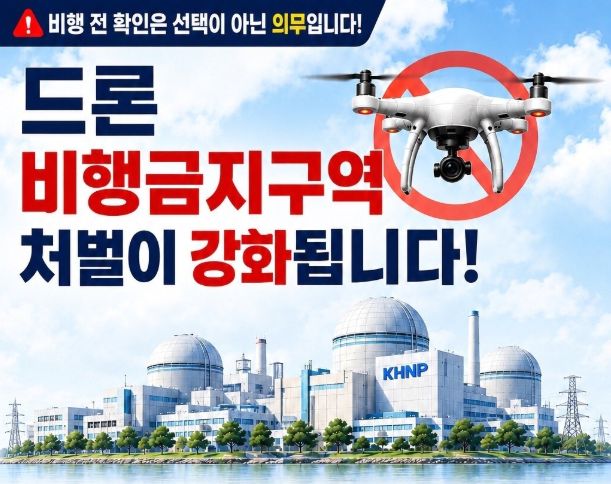 Южная Корея усиливает контроль за беспилотными летательными аппаратами вблизи АЭС: незаконные полёты повлекут уголовную ответственность