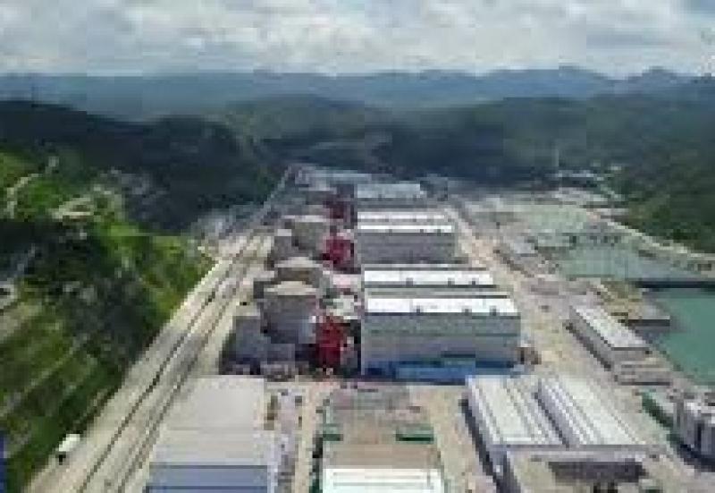 中国能建承建阳江核电5号机组并网发电