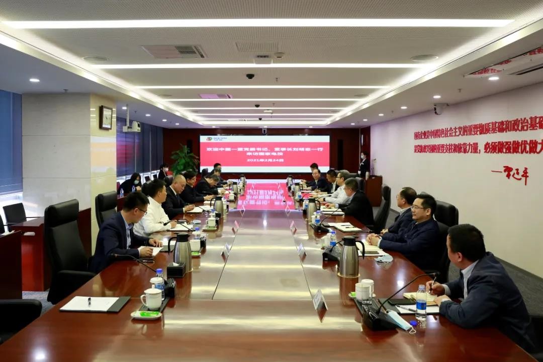 国家电投钱智民会见中国一重刘明忠​ 双方就加强合作进行了深入交流