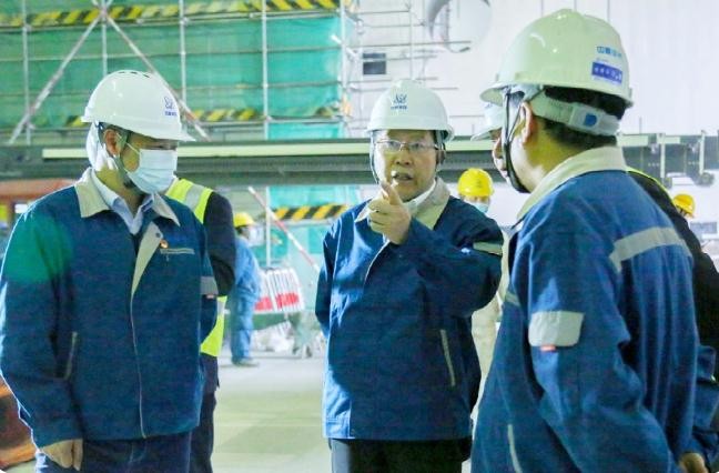 张仕兵调研示范快堆、国和一号：强化使命抓落实 稳步推进重大工程