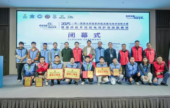 首届核能继电保护国际技能大赛落幕，阳江核电获多个奖项