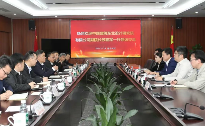 中国建筑东北设计研究院有限公司到访中核二二