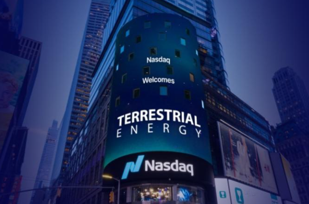 美国Terrestrial Energy​公司与美国能源部签署合作协议，加速推进熔盐堆技术商业化