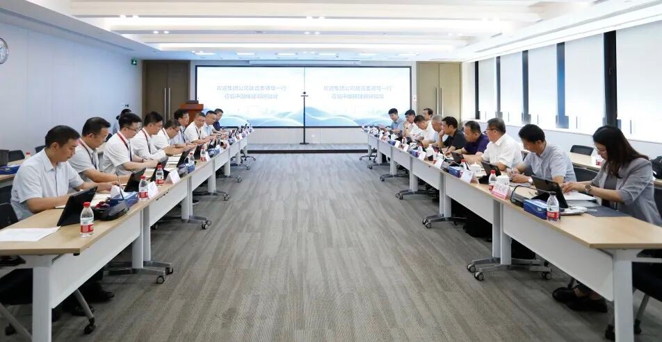 中核集团战咨委吕华祥一行调研中国核建