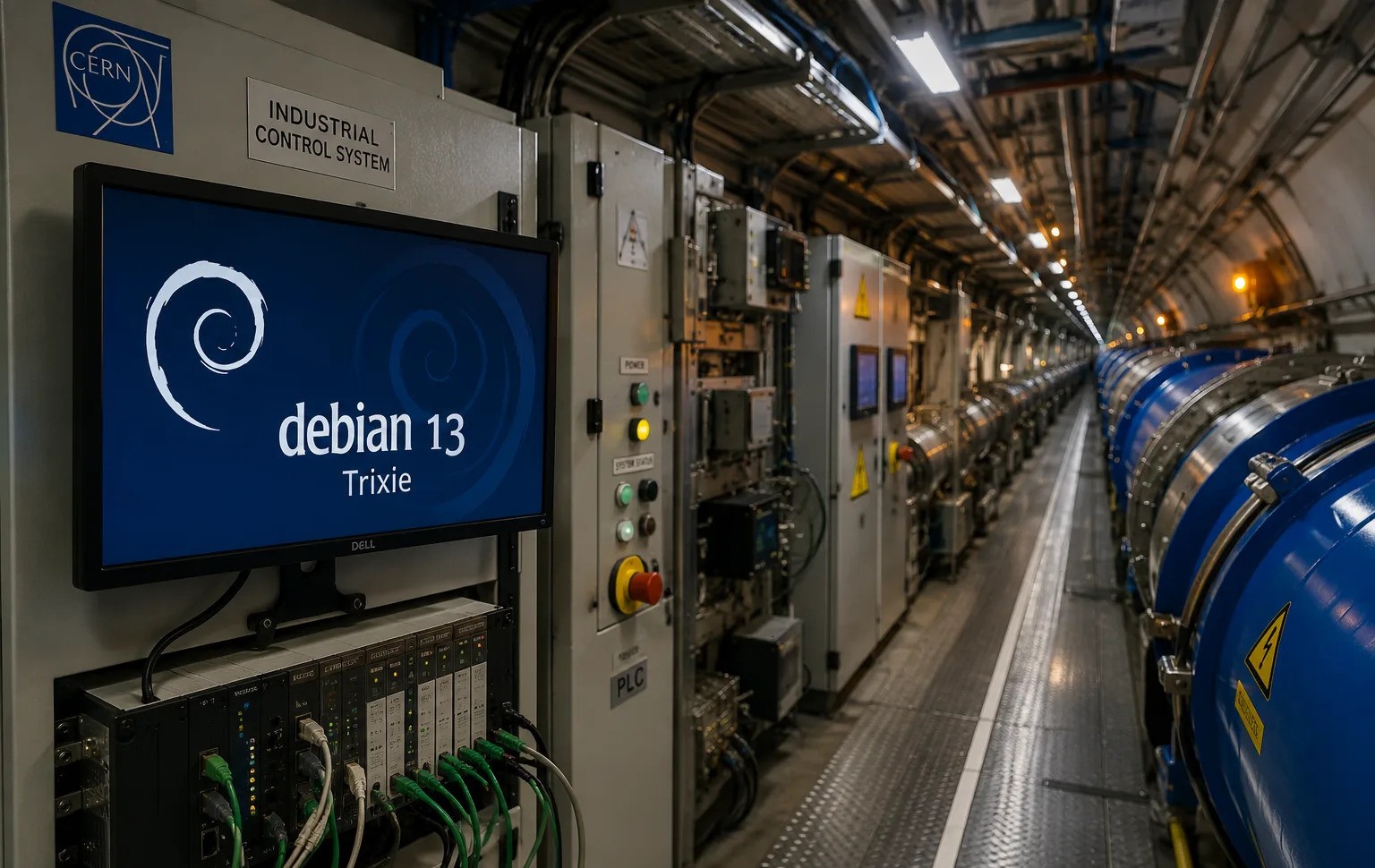 欧洲核子研究中心加速器控制系统将迁移至 Debian 13
