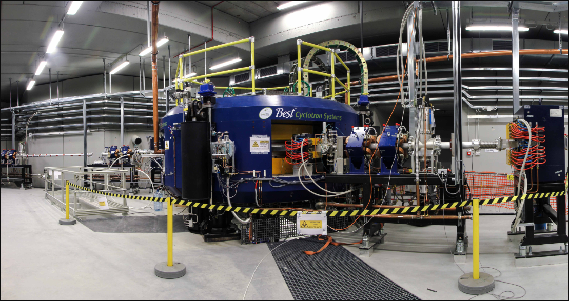 Best Cyclotron Systems 70MeV高电流质子回旋加速器通过工厂验收测试，将交付中国台湾