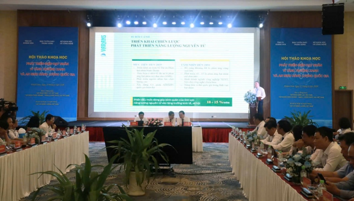 越南举办“发展核能促进绿色增长和国家能源安全”的科学研讨会